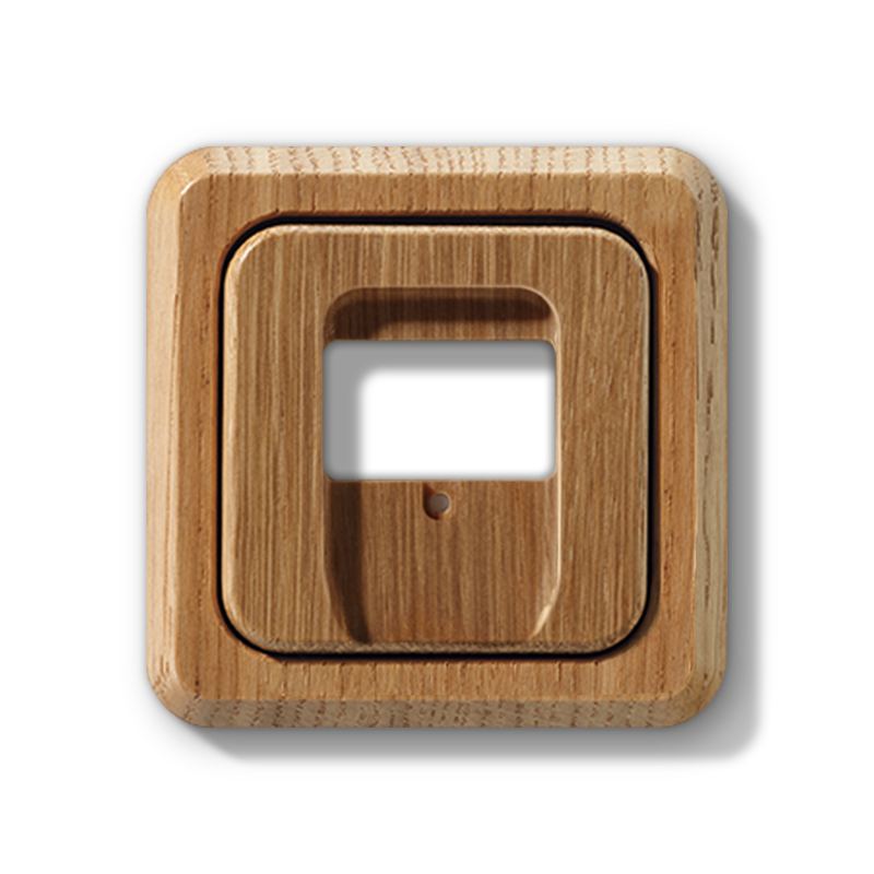 Telefonsteckdose Eiche Natur